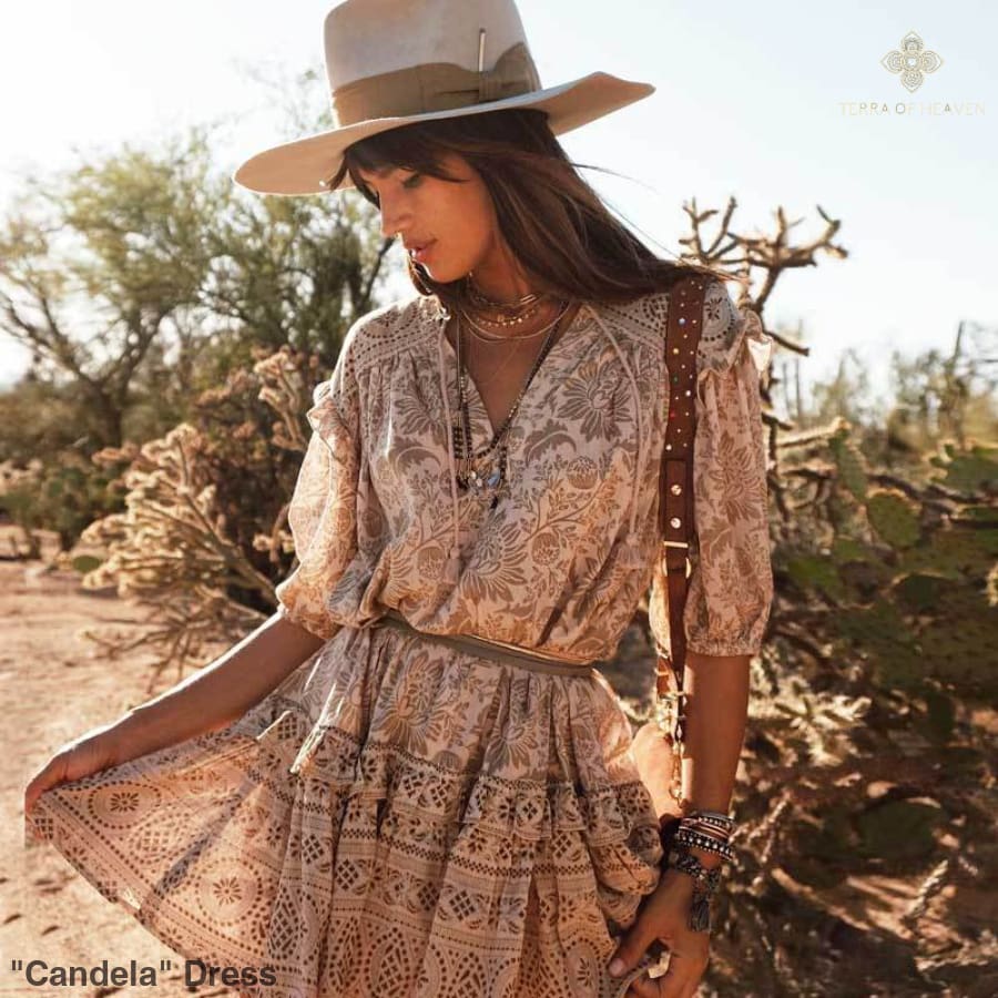 boho dresses for short women Candela