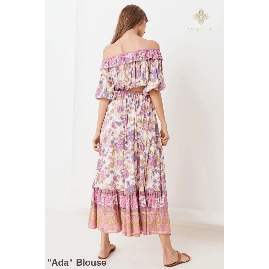 "Ada" Blouse - Bohemian inspired clothing for women