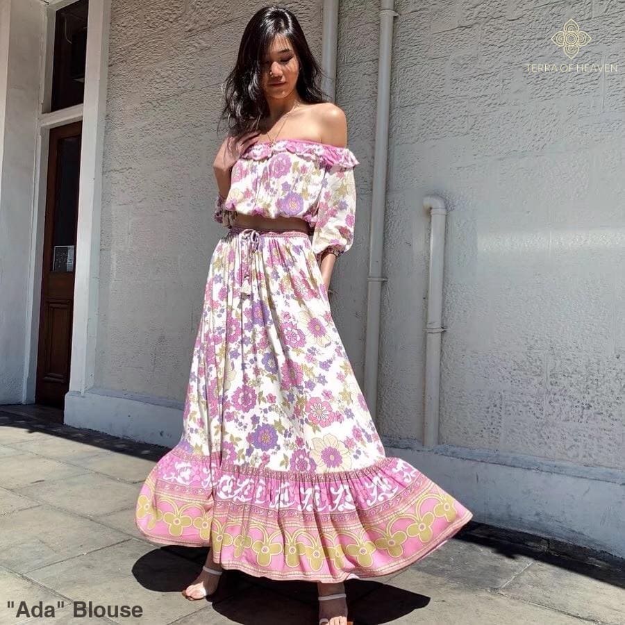 "Ada" Blouse - Bohemian inspired clothing for women