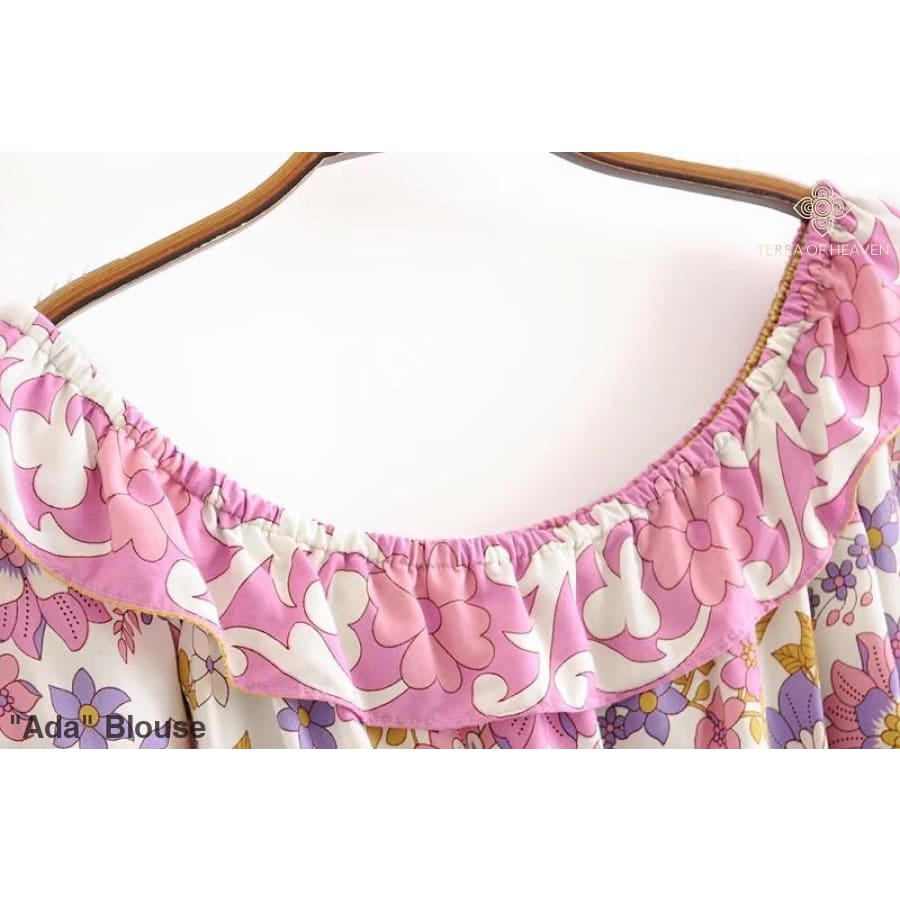 "Ada" Blouse - Bohemian inspired clothing for women