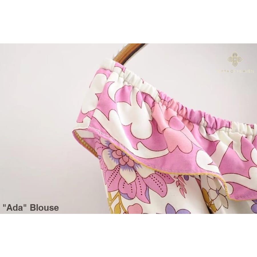"Ada" Blouse - Bohemian inspired clothing for women