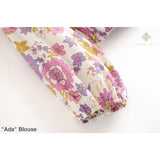 "Ada" Blouse - Bohemian inspired clothing for women