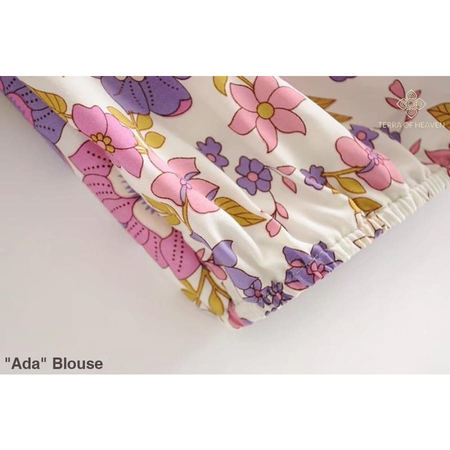 "Ada" Blouse - Bohemian inspired clothing for women