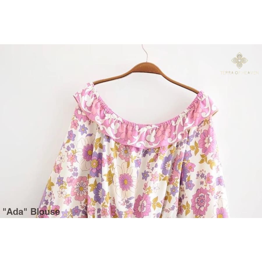 "Ada" Blouse - Bohemian inspired clothing for women
