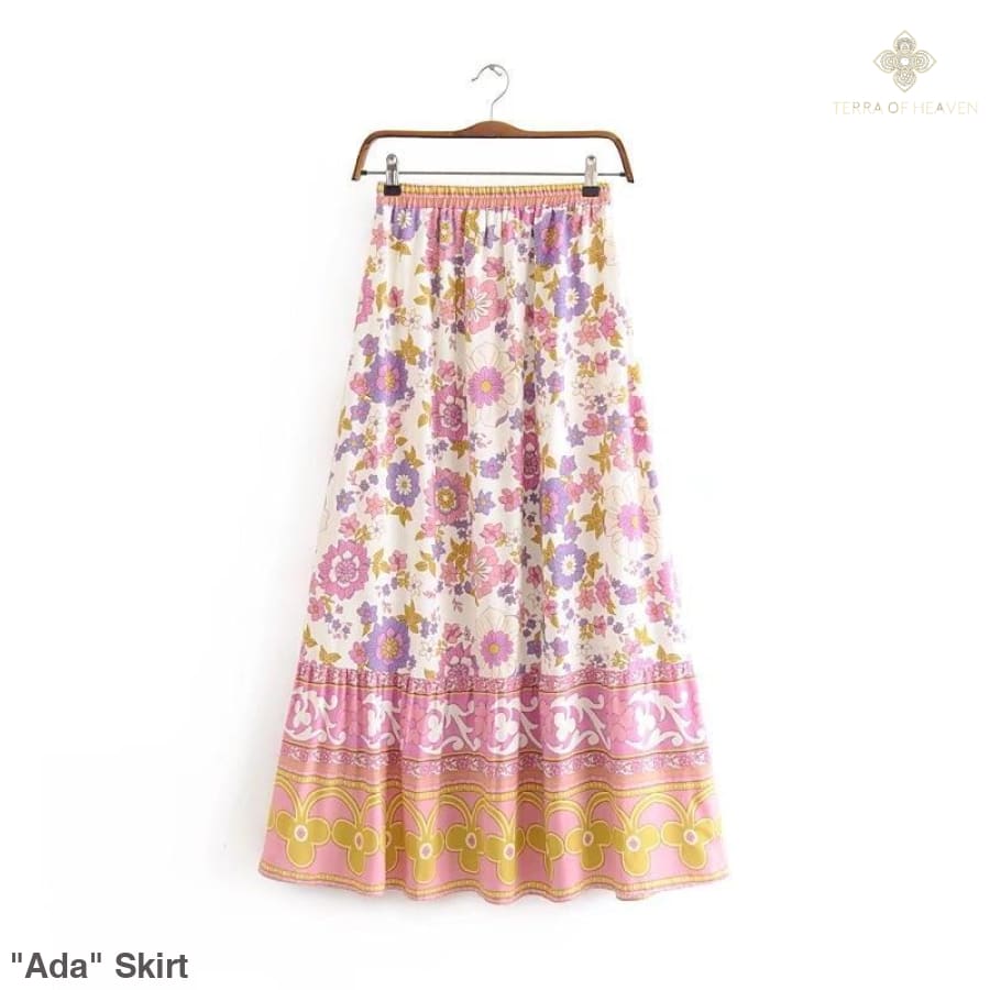 "Ada" Skirt - Bohemian inspired clothing for women