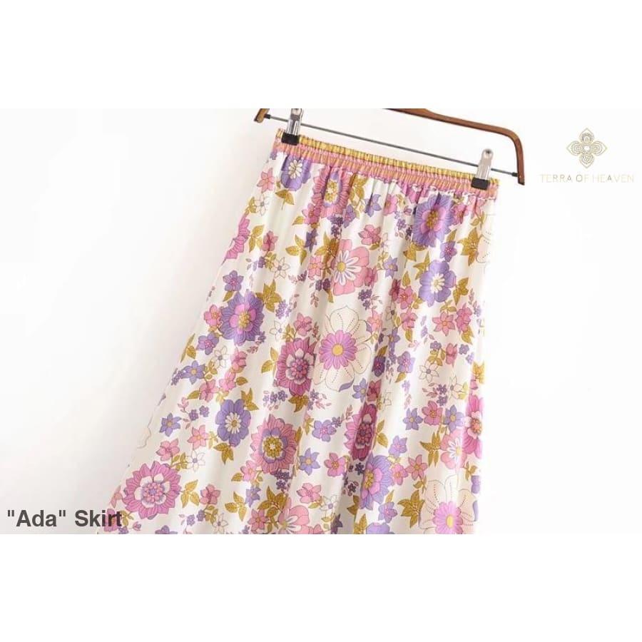 "Ada" Skirt - Bohemian inspired clothing for women