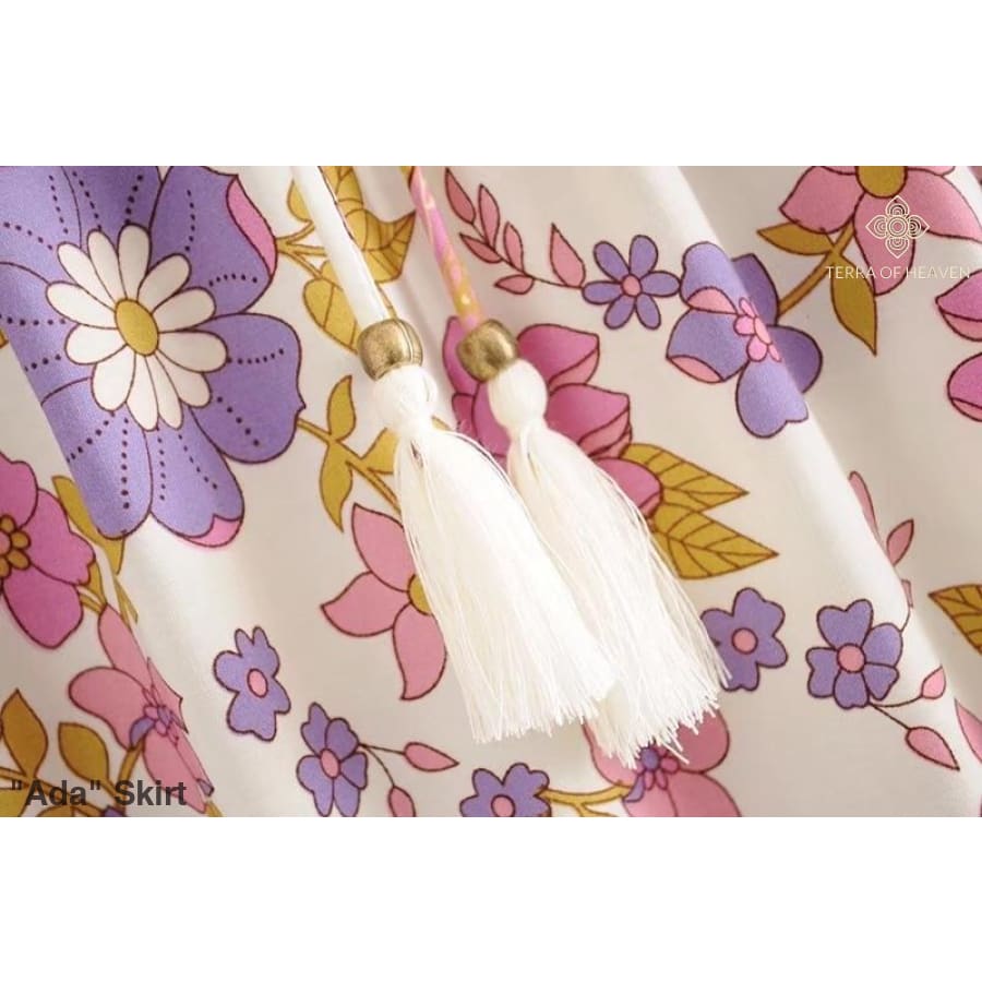 "Ada" Skirt - Bohemian inspired clothing for women