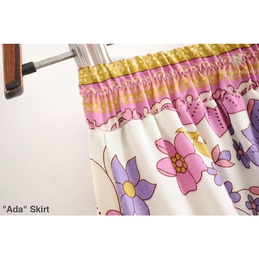 "Ada" Skirt - Bohemian inspired clothing for women
