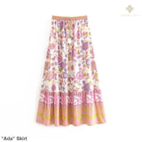 "Ada" Skirt - Bohemian inspired clothing for women