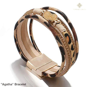 ’Agatha’ Bracelet - Brown - Bracelet