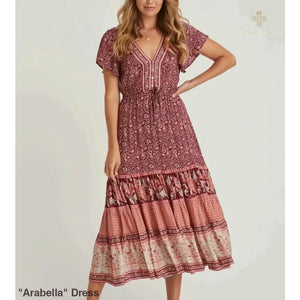 ’Arabella’ Dress - Red / M - Dress