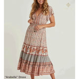 ’Arabella’ Dress - Beige / M - Dress