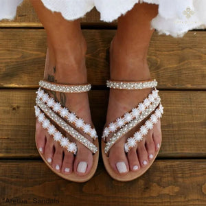 ’Aretha’ Sandals - Lace / 36 - Sandals