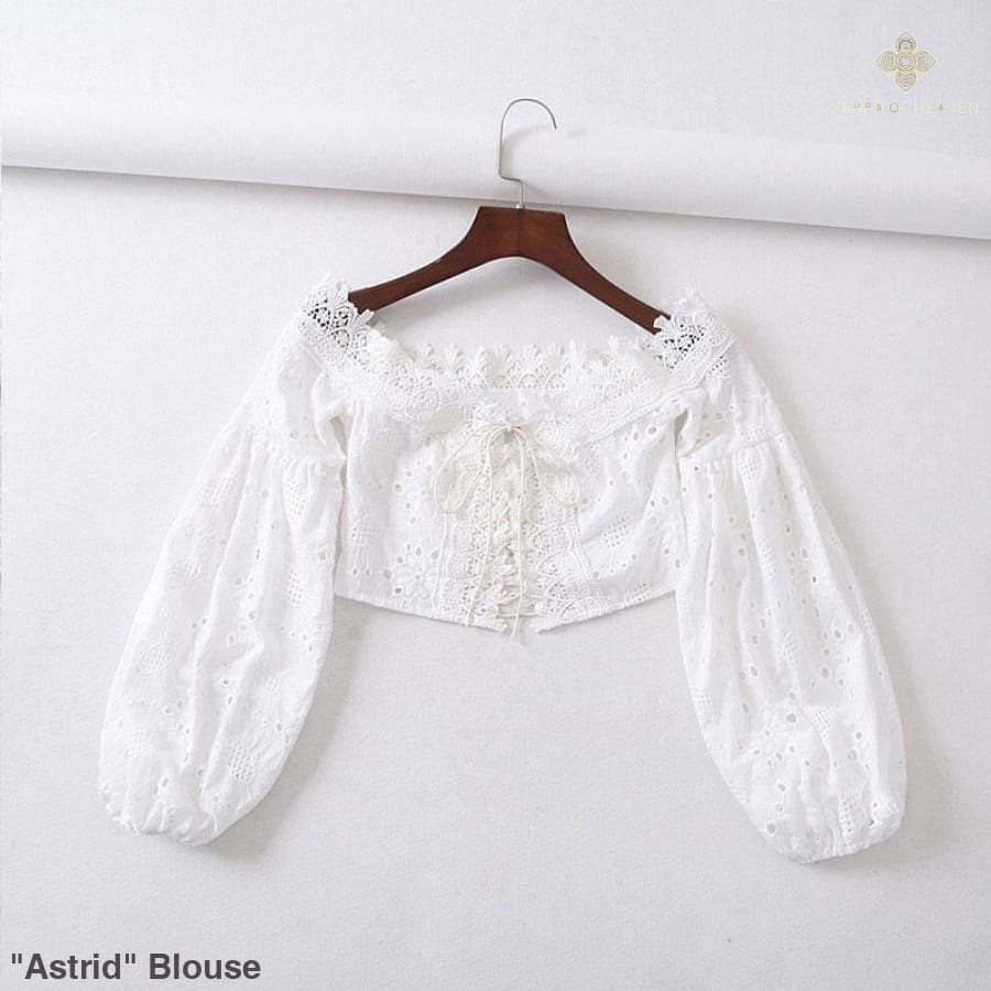 "Astrid" Blouse - Bohemian inspired clothing for women