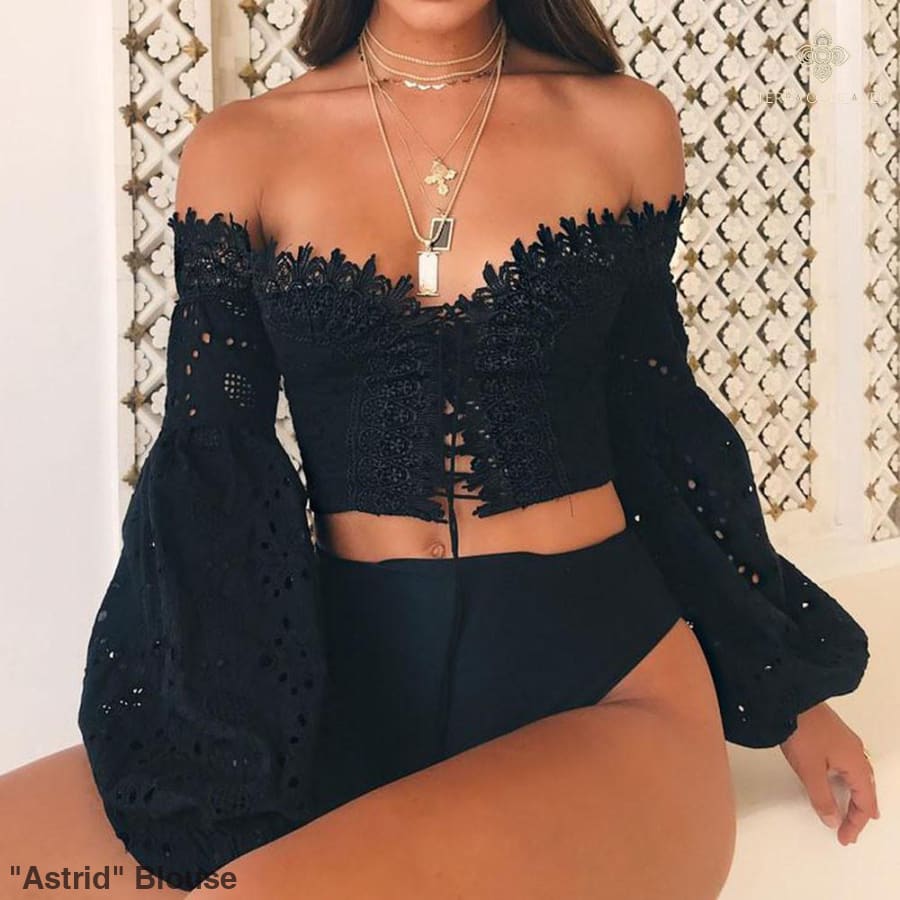 "Astrid" Blouse - Bohemian inspired clothing for women