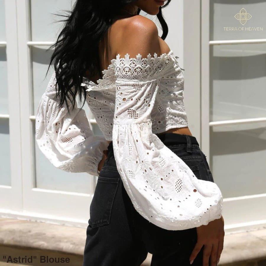 "Astrid" Blouse - Bohemian inspired clothing for women