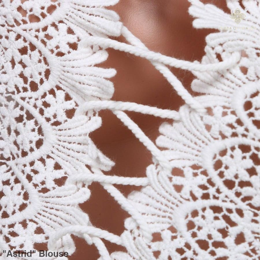 "Astrid" Blouse - Bohemian inspired clothing for women