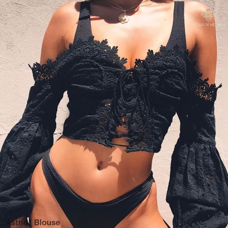 "Astrid" Blouse - Bohemian inspired clothing for women