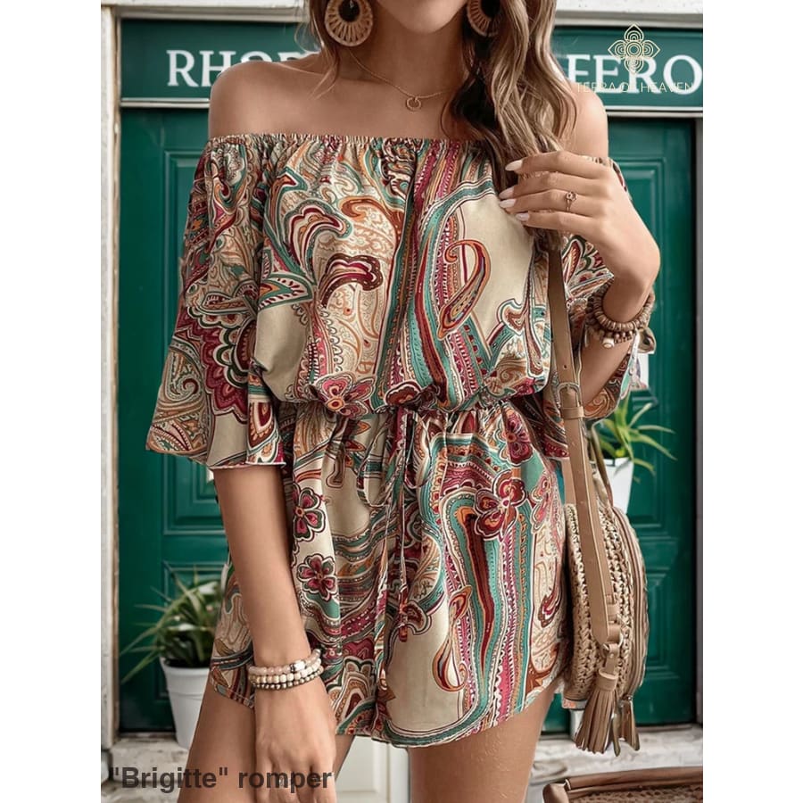 ’Brigitte’ romper - Romper