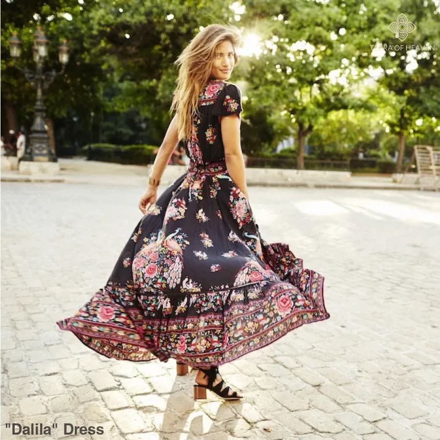 hanifa dalila maxi dress A dress that feels & looks like summer. The Dalila Maxi now available at Hanifa.co