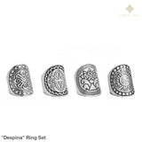 "Despina" Ring Set - Bohemian inspired clothing for women