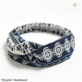 ’Drusila’ Headband - Navy blue - Headband