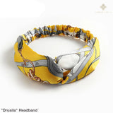 ’Drusila’ Headband - Yellow - Headband