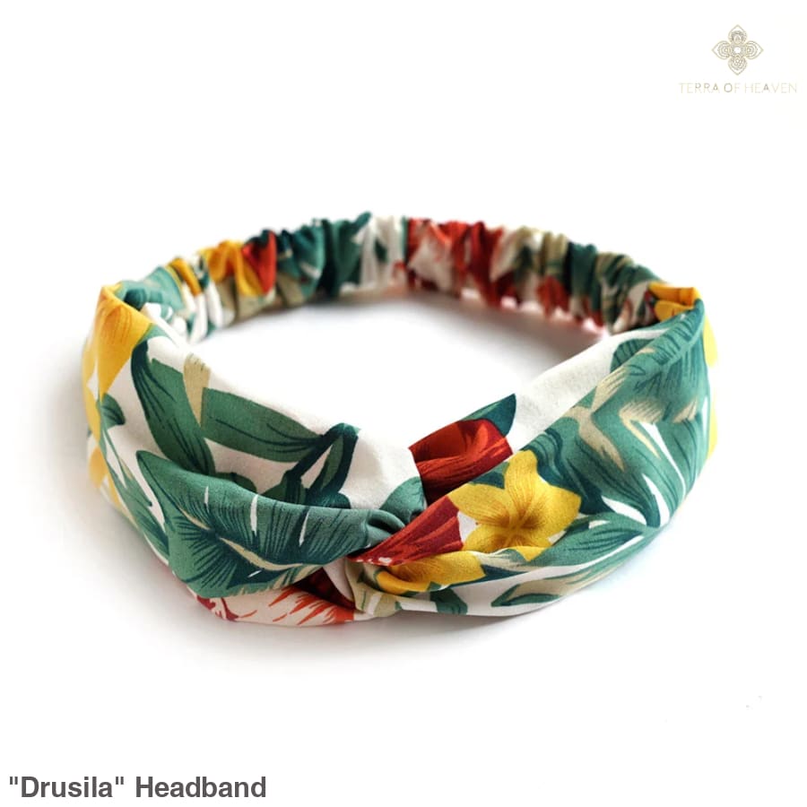 ’Drusila’ Headband - Green - Headband