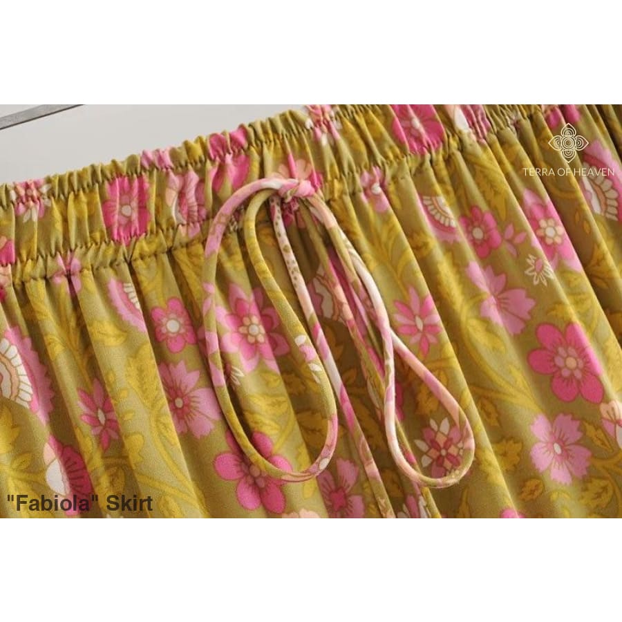"Fabiola" Skirt - Bohemian inspired clothing for women