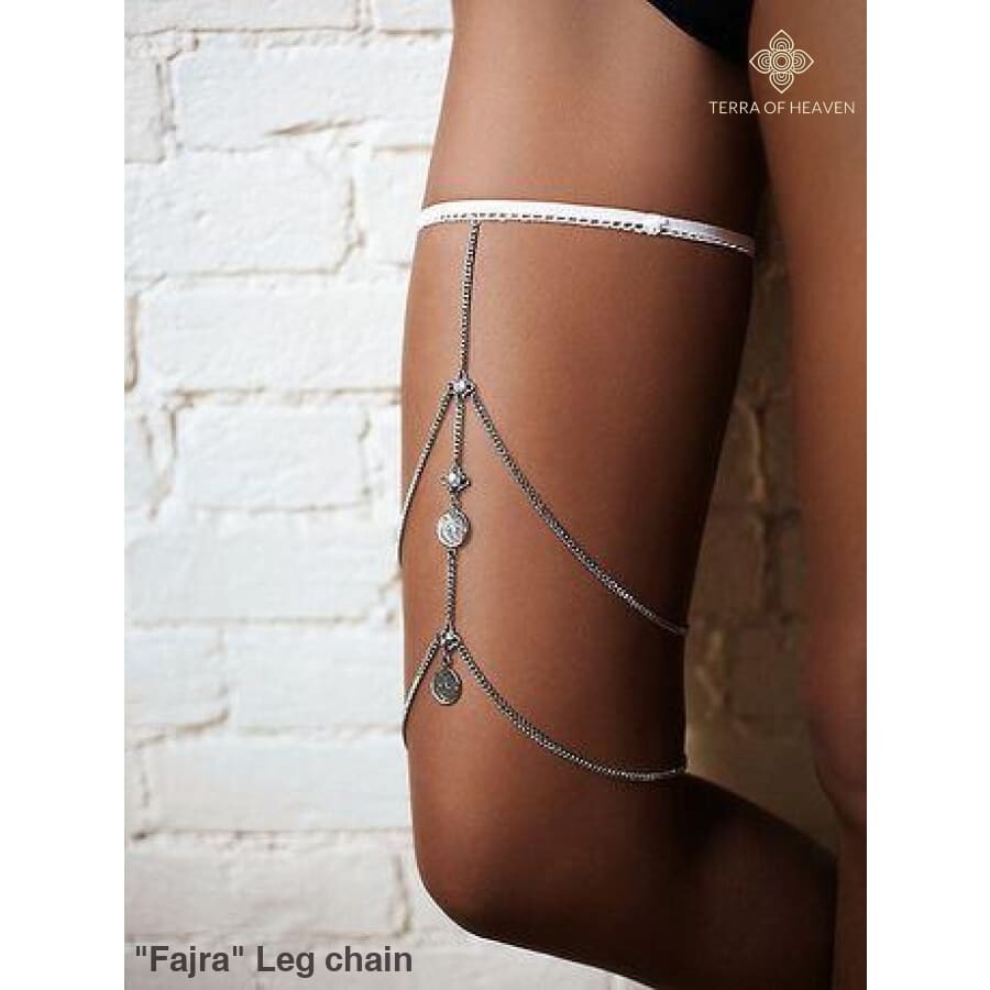 "Fajra" Leg chain - Bohemian inspired clothing for women