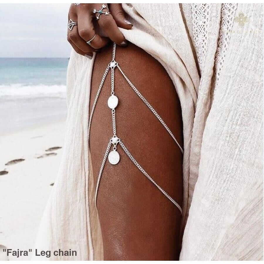 "Fajra" Leg chain - Bohemian inspired clothing for women
