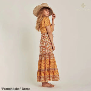 "Francheska" Dress - Bohemian inspired clothing for women