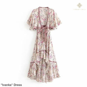 "Ivanka" Dress - Bohemian inspired clothing for women