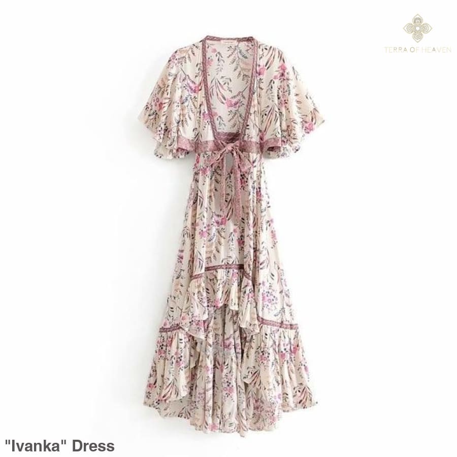 "Ivanka" Dress - Bohemian inspired clothing for women