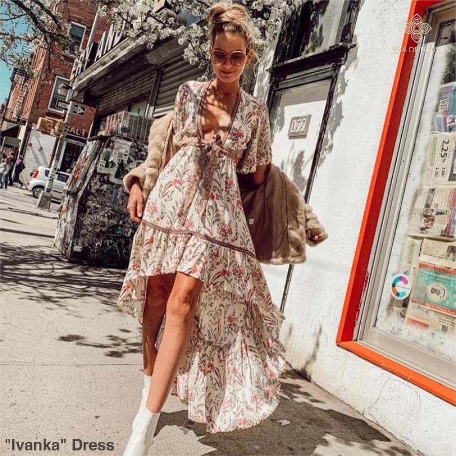 "Ivanka" Dress - Bohemian inspired clothing for women