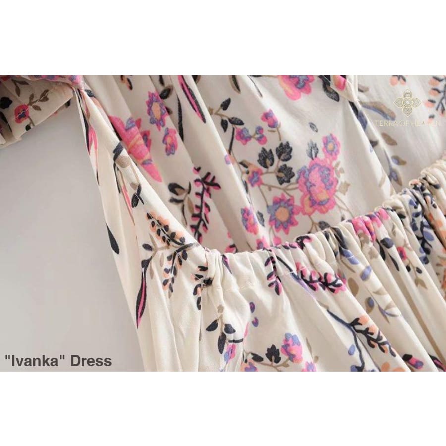 "Ivanka" Dress - Bohemian inspired clothing for women