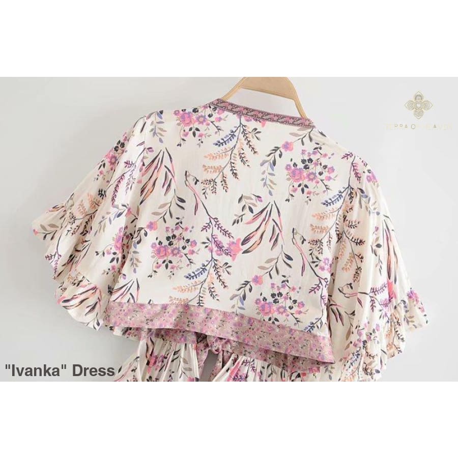 "Ivanka" Dress - Bohemian inspired clothing for women