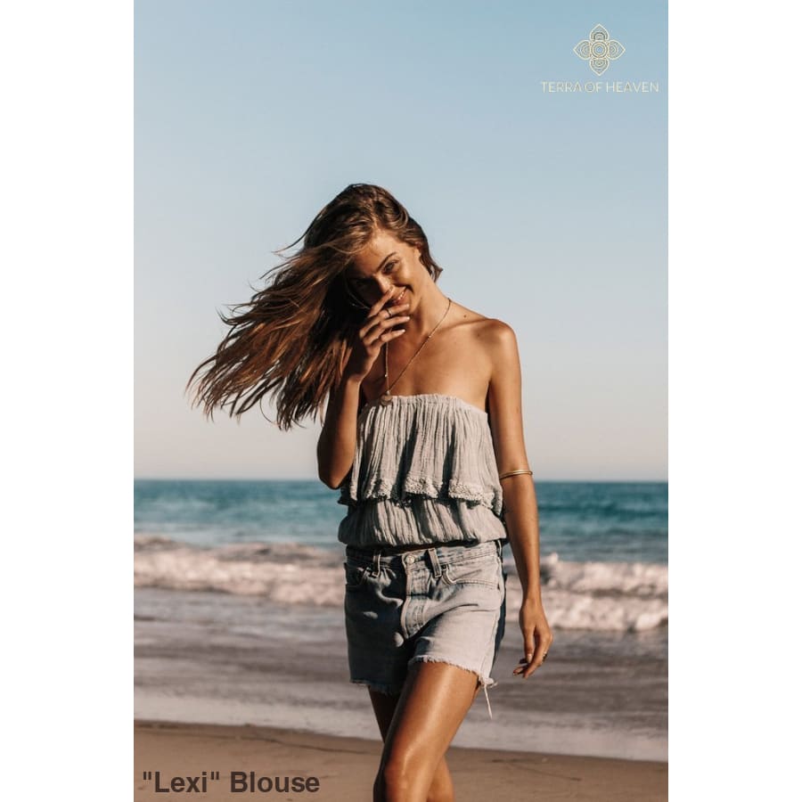 "Lexi" Blouse - Bohemian inspired clothing for women