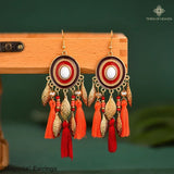 ’Magonia’ Earrings - Red - Earrings