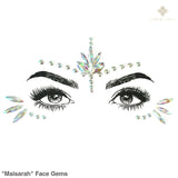 ’Maisarah’ Face Gems - White - Face gems