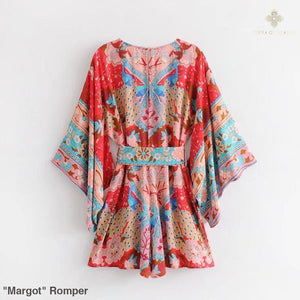 "Margot" Romper - Bohemian inspired clothing for women