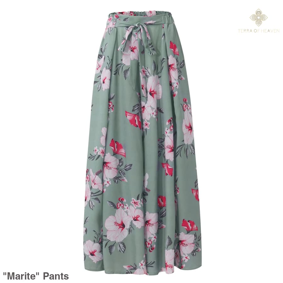 ’Marite’ Pants - Green / S - Pants