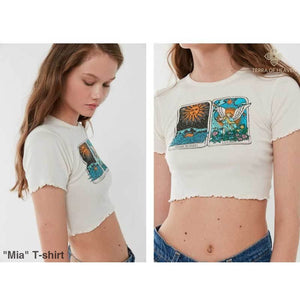 "Mia" T-shirt - Bohemian inspired clothing for women