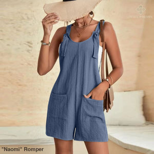 ’Naomi’ Romper - Blue / XXXL - Romper