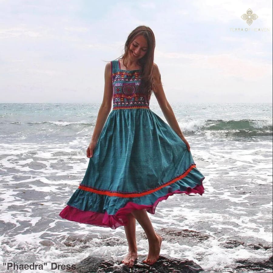 "Phaedra" Dress - Bohemian inspired clothing for women