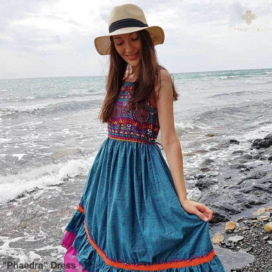 "Phaedra" Dress - Bohemian inspired clothing for women
