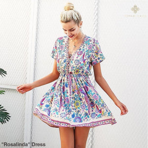 "Rosalinda" Dress - Bohemian inspired clothing for women