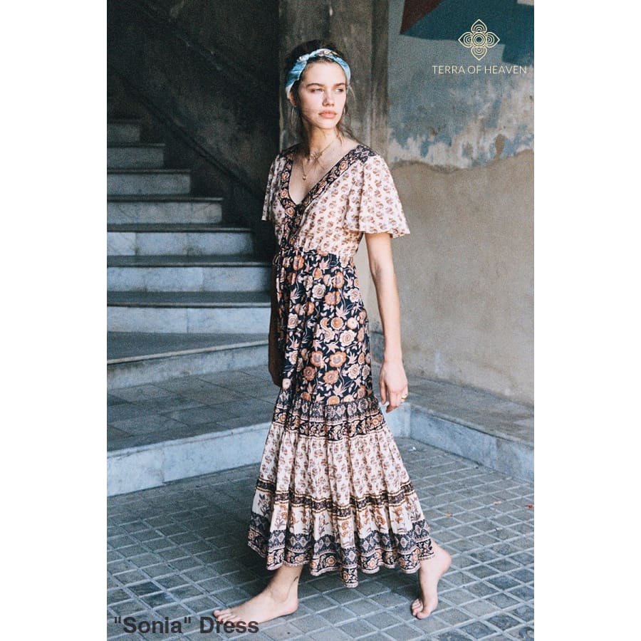"Sonia" Dress - Bohemian inspired clothing for women