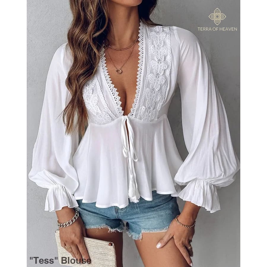 ’Tess’ Blouse - S - Blouse