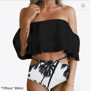 ’Tiffany’ Bikini - BLACK / L - Bikini